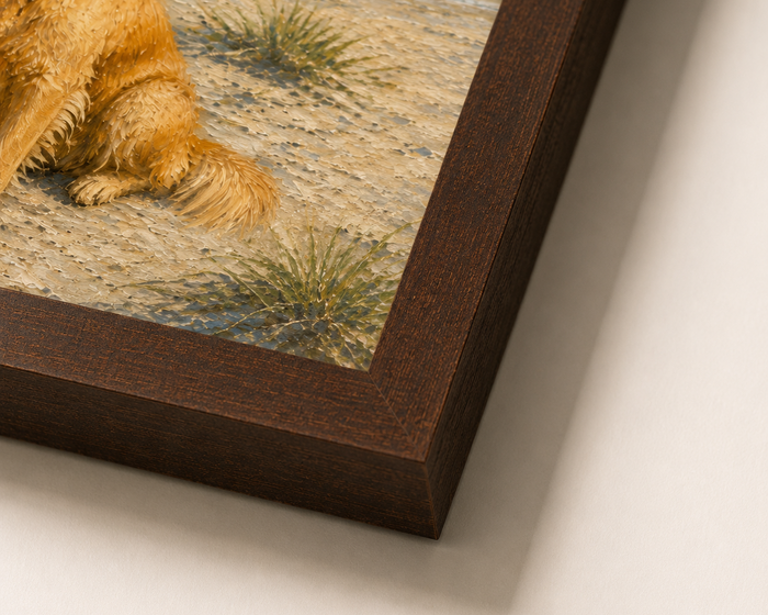Framed In Real Wood