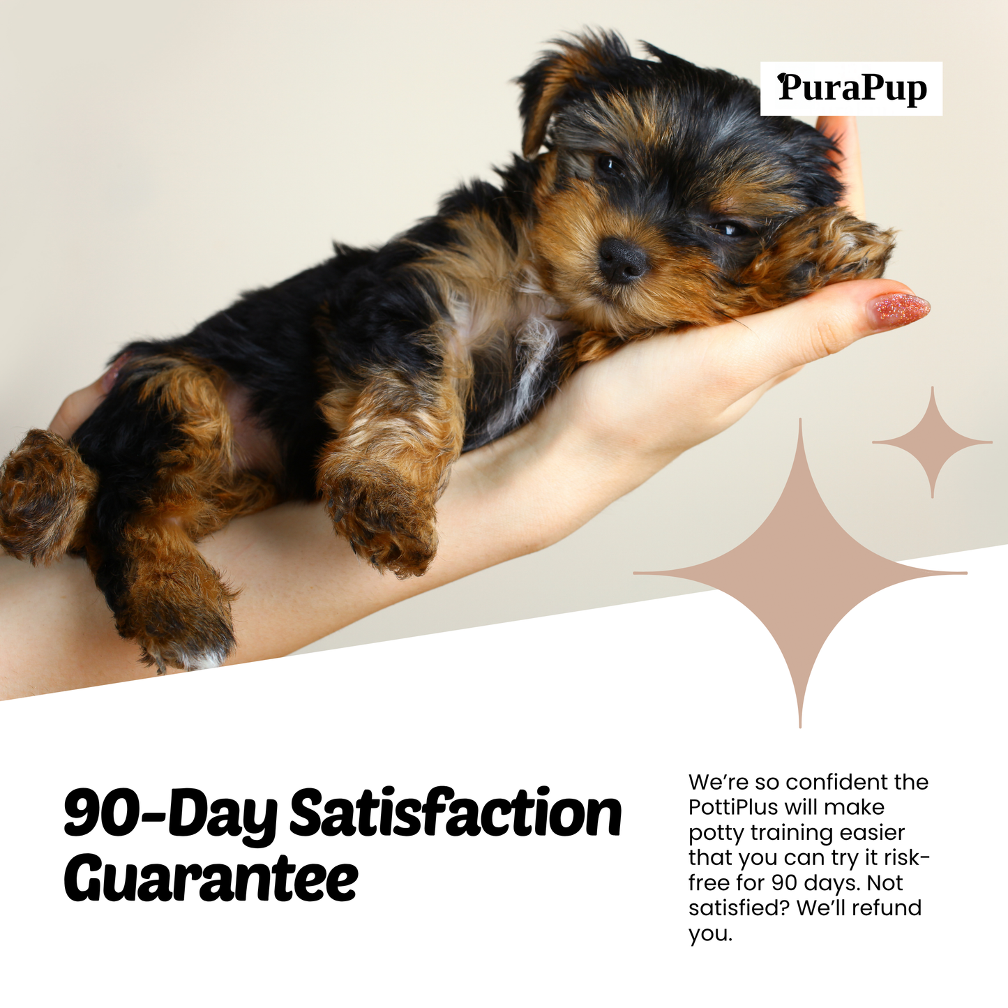 PottiPlus - The Floor-Safe Washable Dog Pad