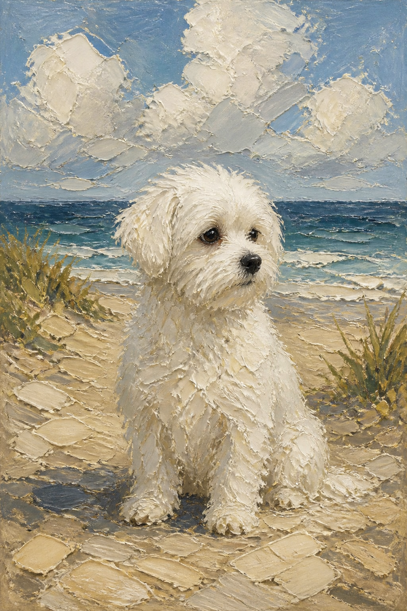 By the Sea - Legacy Likeness Portrait portrait example