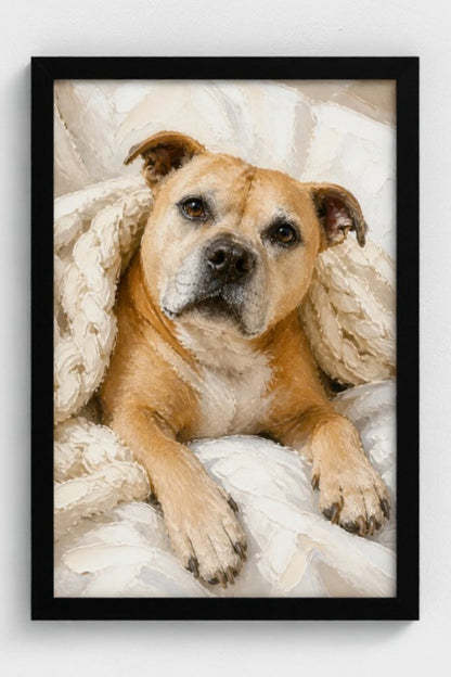 The Snuggle - Legacy Likeness Portrait