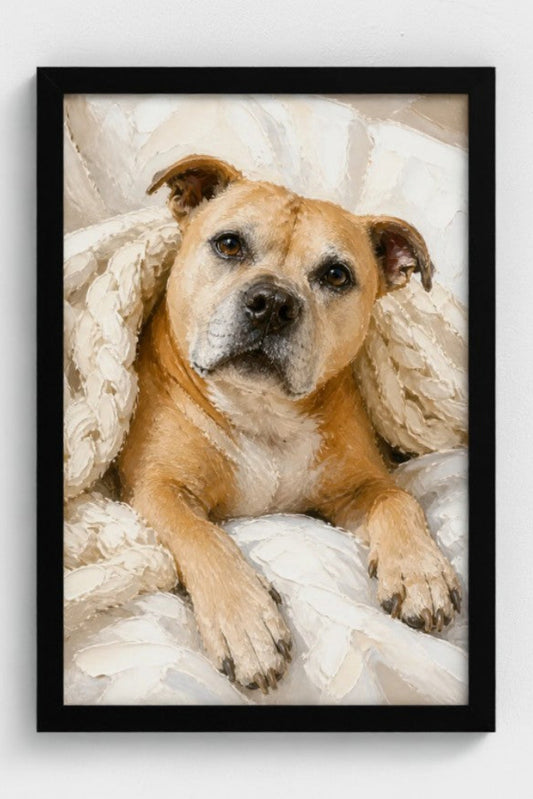 The Snuggle - Legacy Likeness Portrait